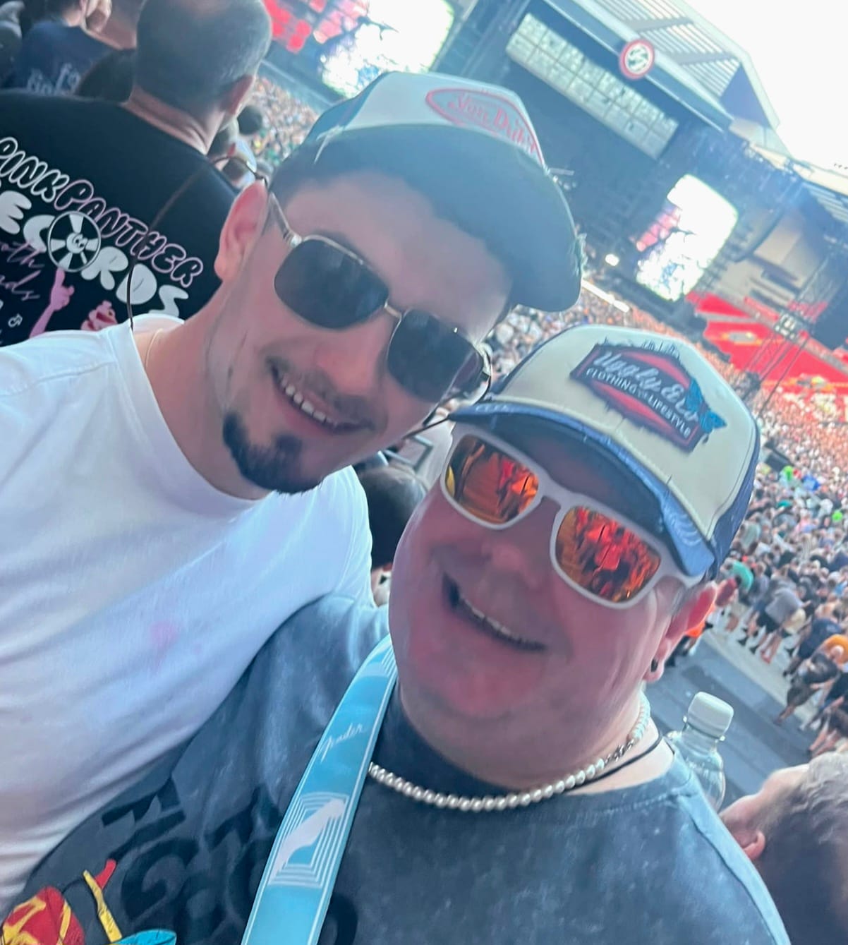 Customer photo review of Sylvain Guintoli x Diamond Charity Cap – 100% Donation