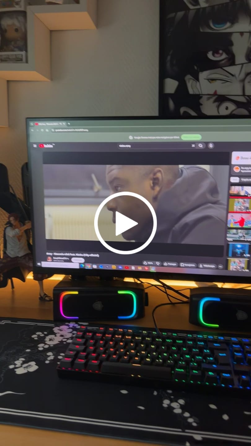 Customer video review of Redragon K552P-KR-FR RGB TKL Mechanical Gaming Keyboard