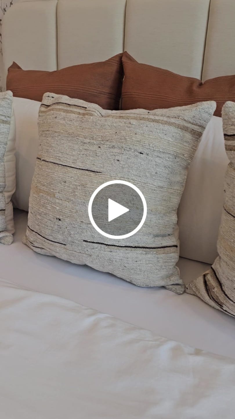Customer video review of Pillow Cover