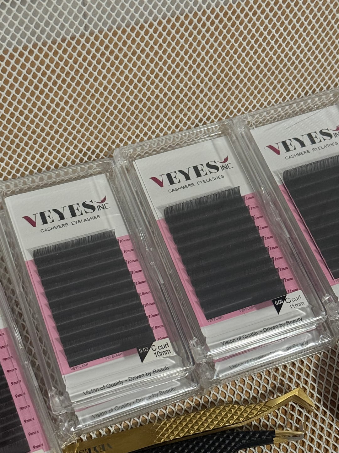 Customer photo review of VEYESINC Cashmere Lashes - 0.03MM