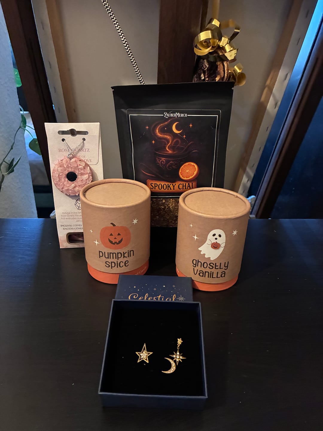 Customer photo review of Mystisches Ohring 3er Set – Stern, Mond & Magie