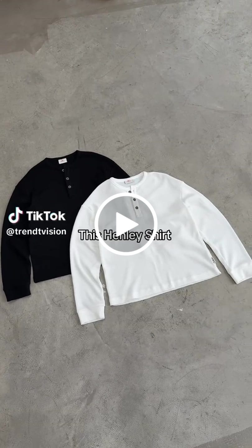 Customer video review of Henley Shirt Black