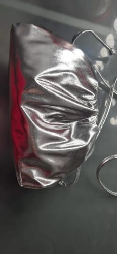 Customer photo review of Mila Poche metallic bag