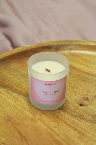 Customer photo review of Heart Glow Candle