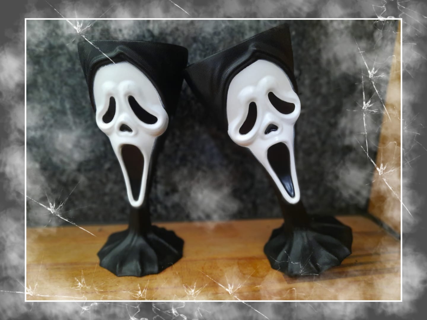 Customer photo review of Ghost Face Trinkkelch – Spooky Goblet für Horrorabende