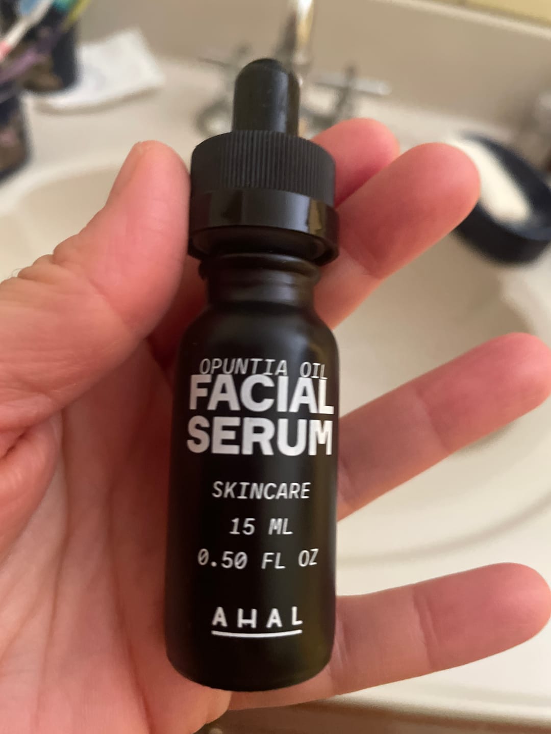 Customer photo review of Mini Opuntia Facial Serum / Mini Suero Facial Opuntia