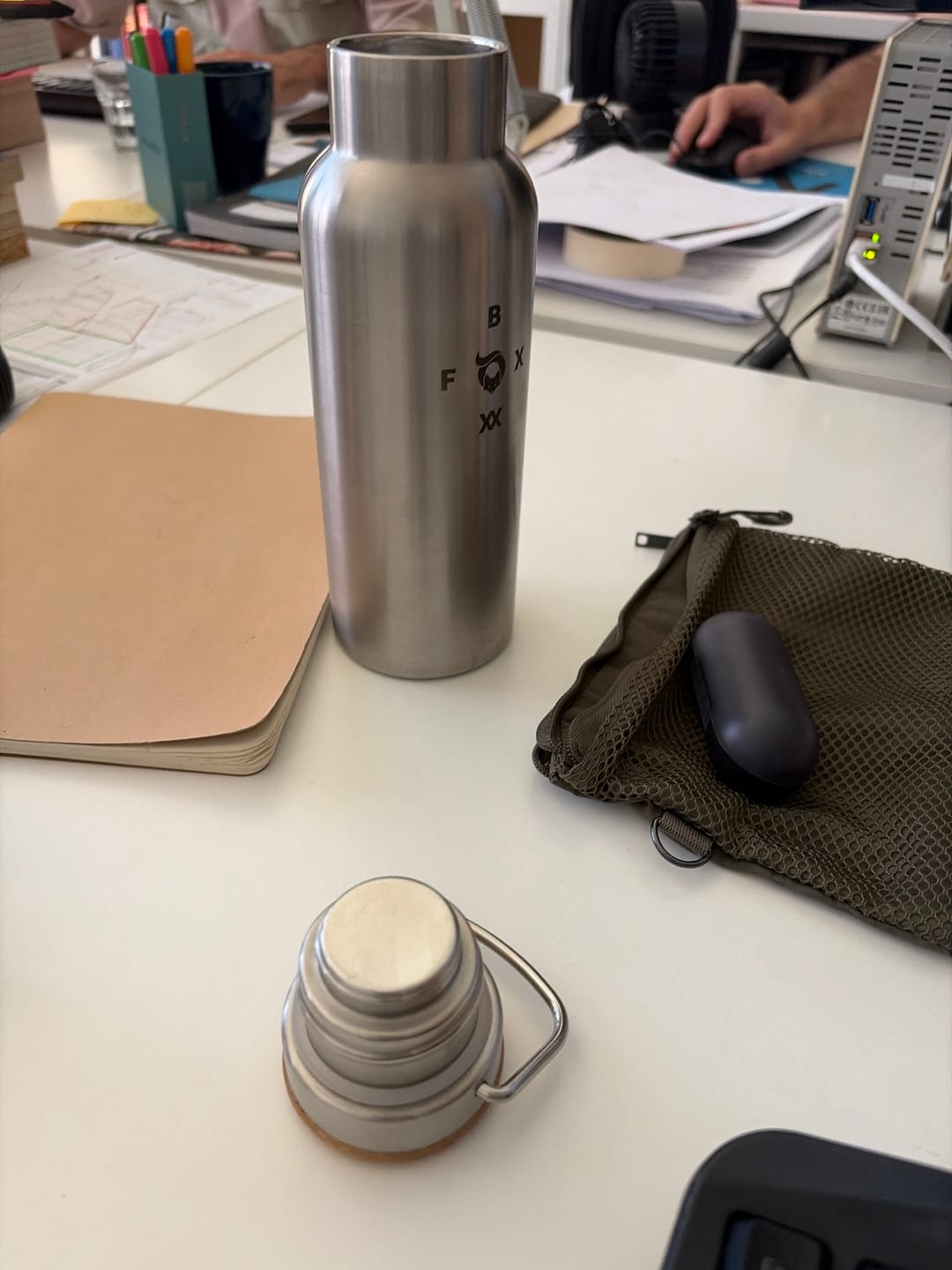 Customer photo review of FOXBOXX Trinkflasche isoliert 500 ml matt
