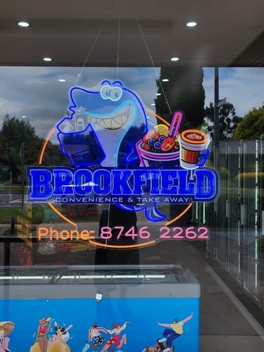 Customer photo review of Custom Neon Sign