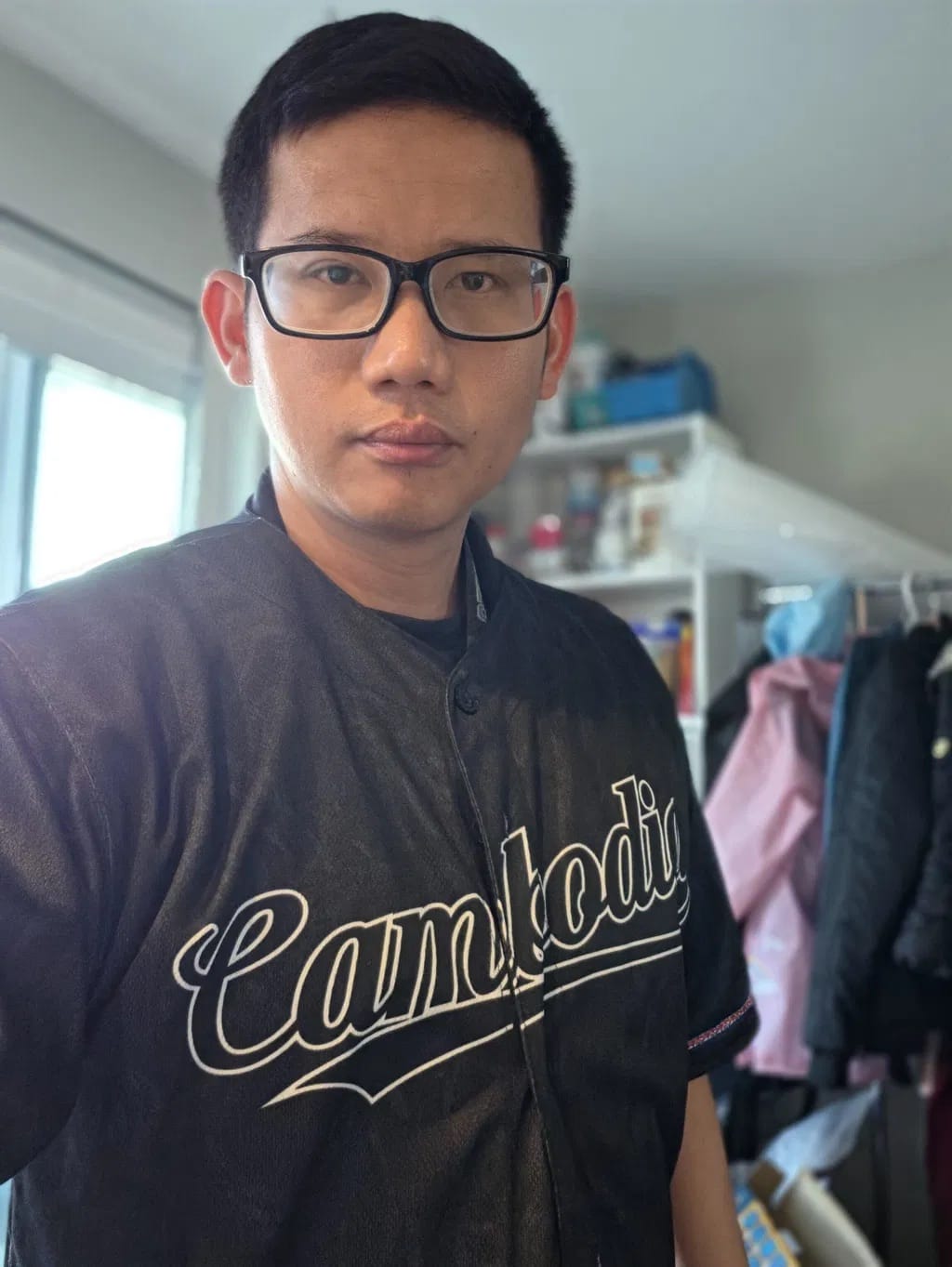 Customer photo review of Cambodia 'Angkor Wat' Baseball Jersey