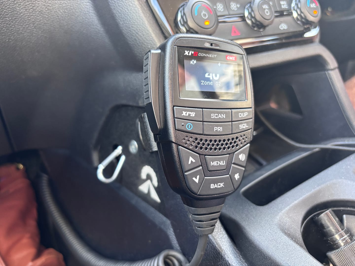 Customer photo review of UHF Handpiece Mount - Ford Ranger NextGen & Super Duty & Everest - Centre Console
