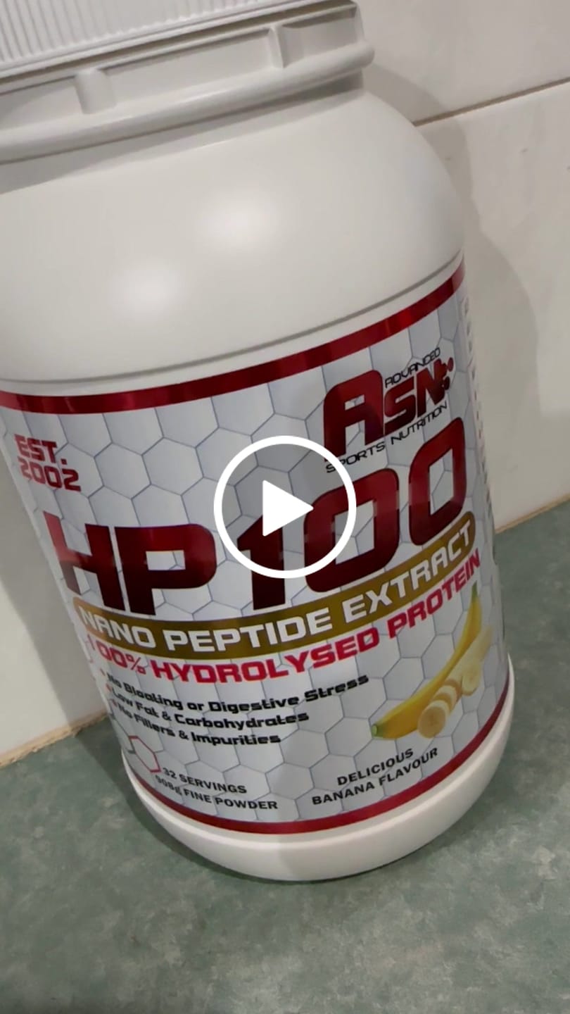 Customer video review of HP-100 Hydrolysed Protein 100%