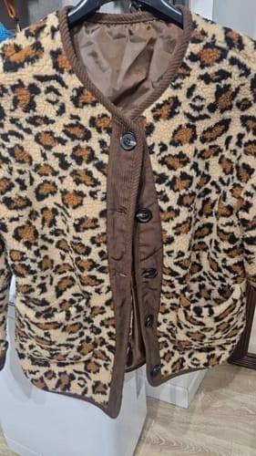 Customer photo review of Vanessa Leopard Jacket