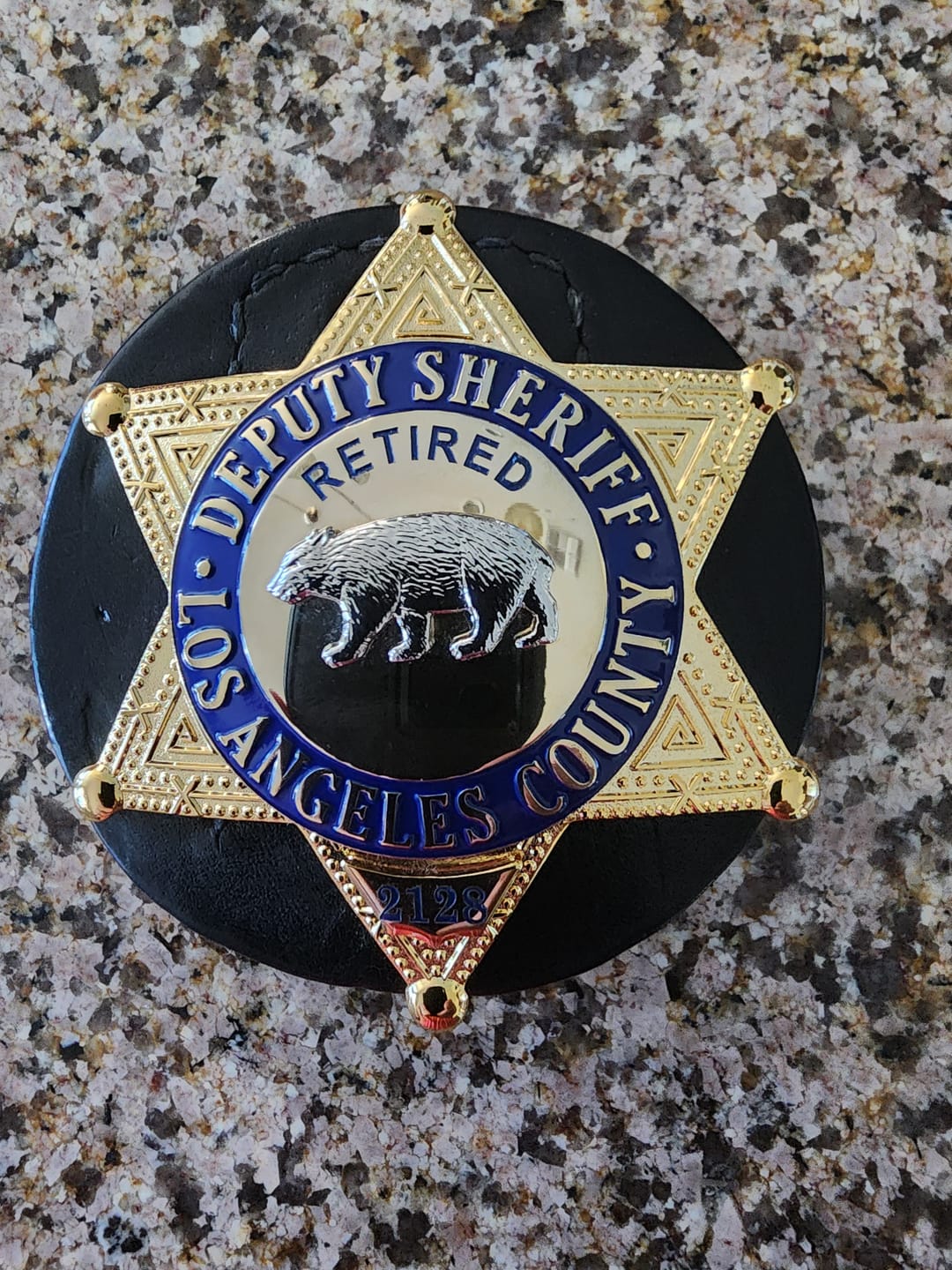 Customer photo review of Custom RETIRED or LETTERS Charges