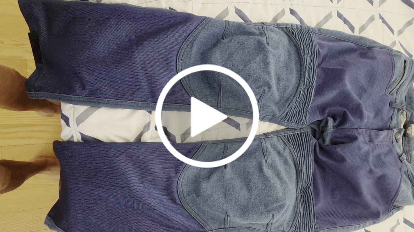 Customer video review of Flexguard® Air Protective Mesh Motorcycle Jeans