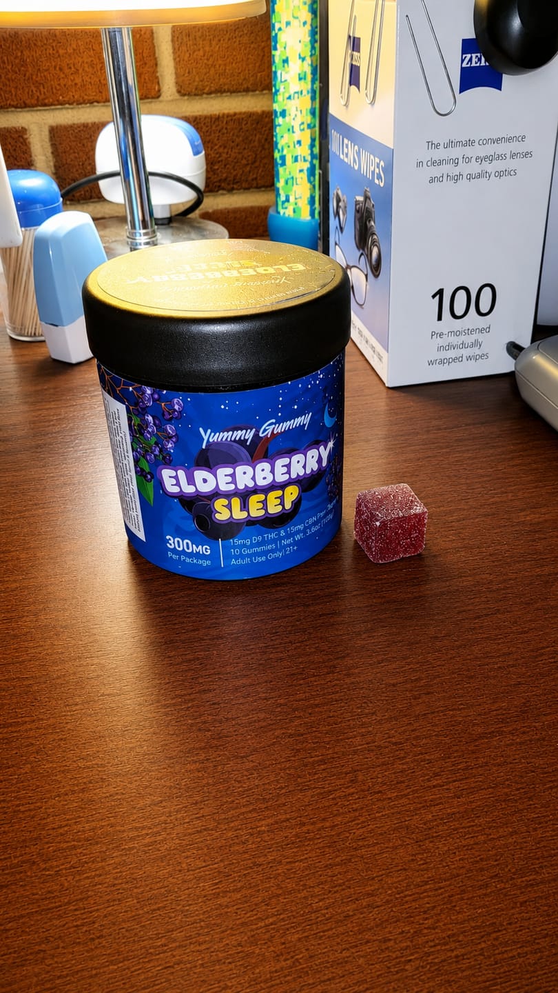 Customer photo review of 300MG Yummy Gummy D9