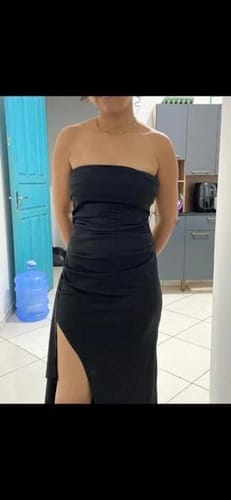 Customer photo review of Zarina Maxi Dress - Navy