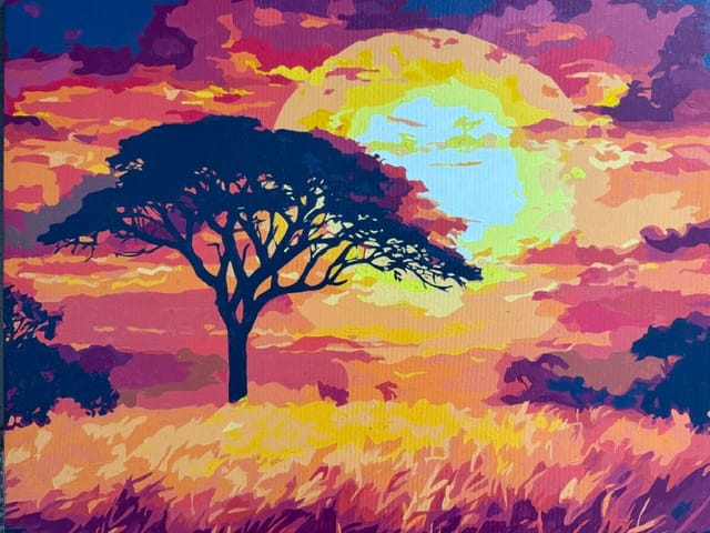 Customer photo review of Savanna Sunset