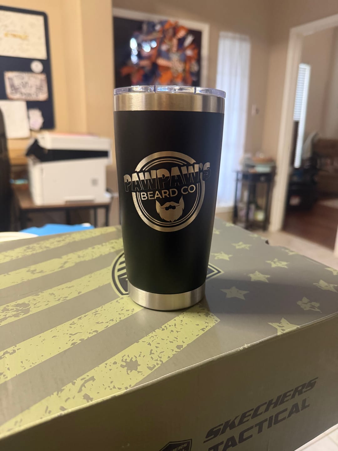 Customer photo review of (6 Pieces) Laser Engraved Tumbler | 20 oz