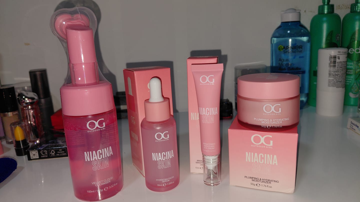 Customer photo review of KIT DE NIACINAMIDA X4 PRODUCTOS