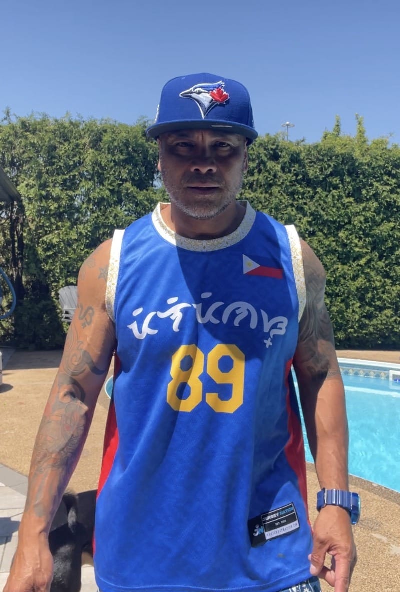 Customer photo review of Philippines Heritage Custom Basketball Jersey