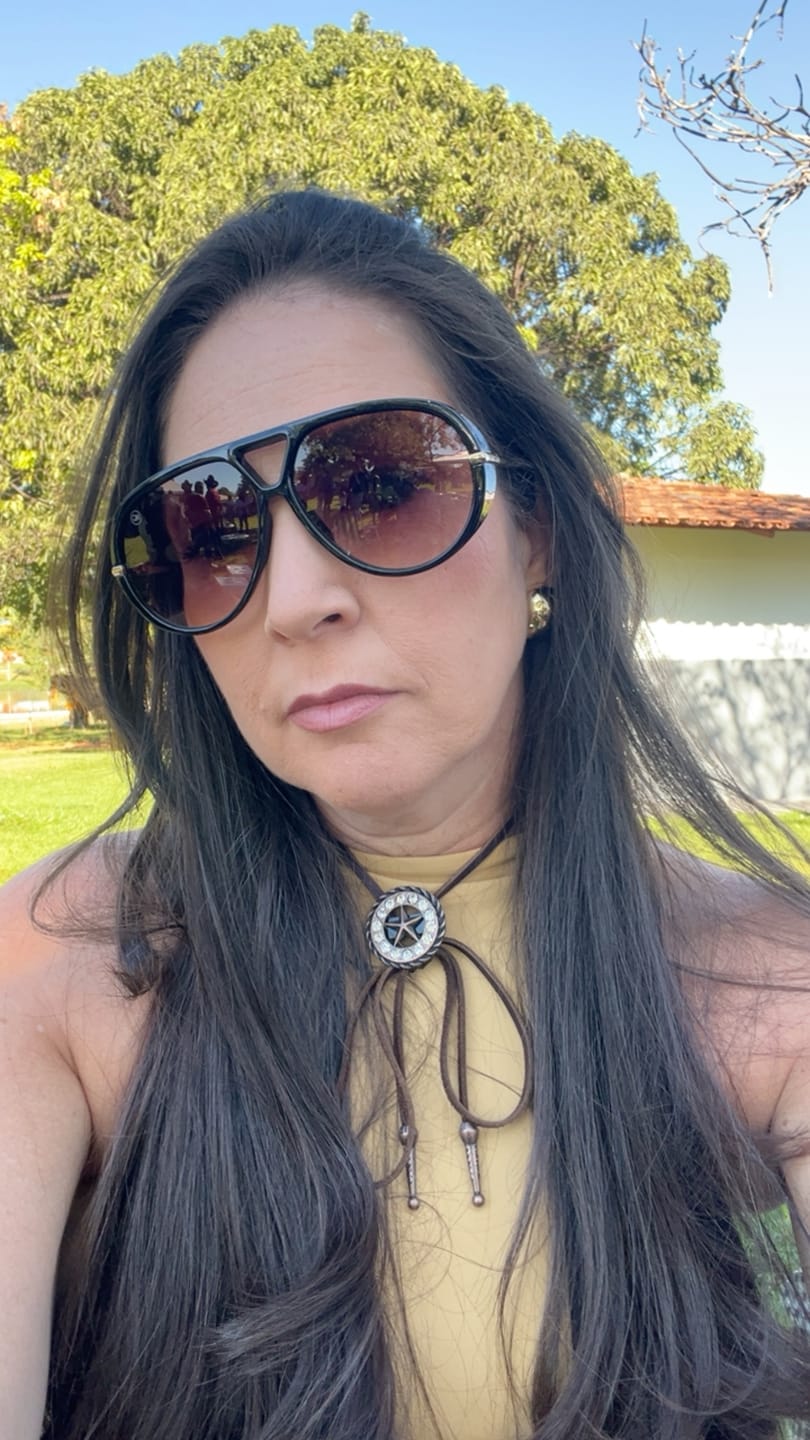 Customer photo review of Óculos Veneza