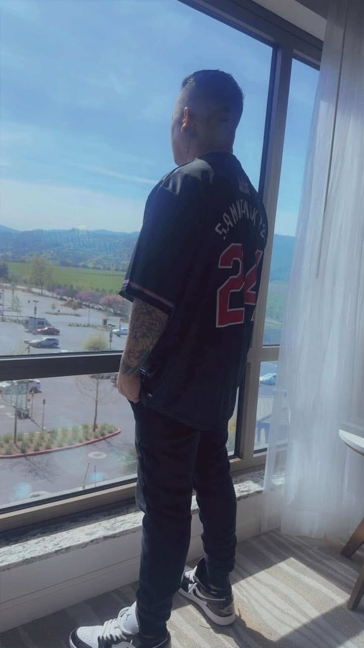 Customer photo review of Cambodia 'Angkor Wat' Baseball Jersey