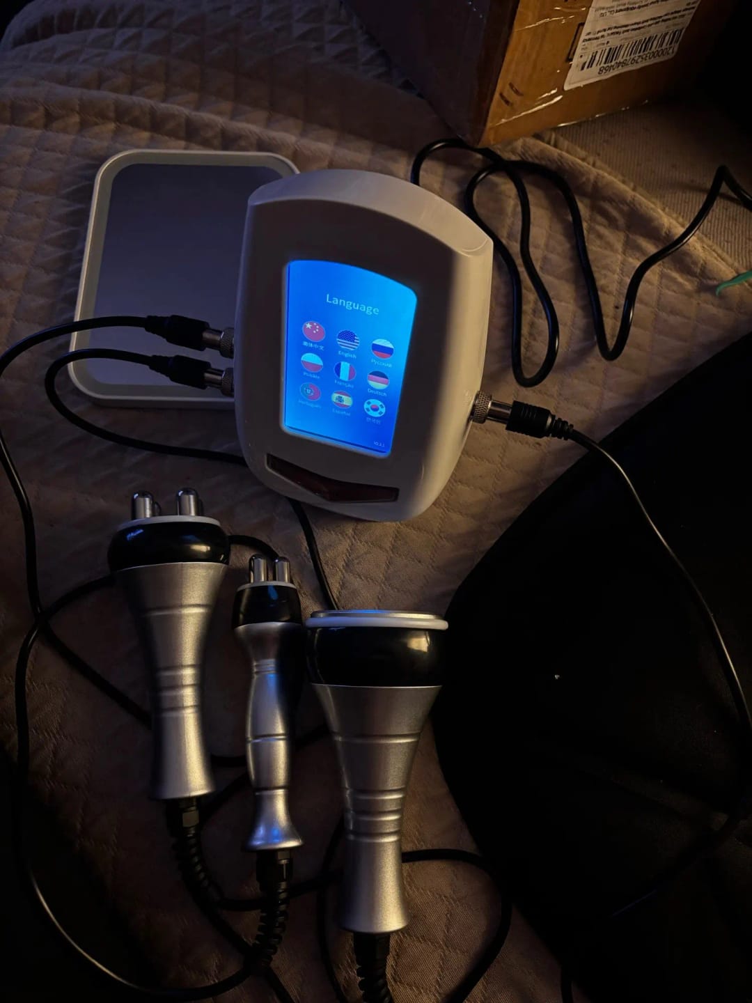 Customer photo review of AUS 40K™ Cavitation RF Slimming Machine