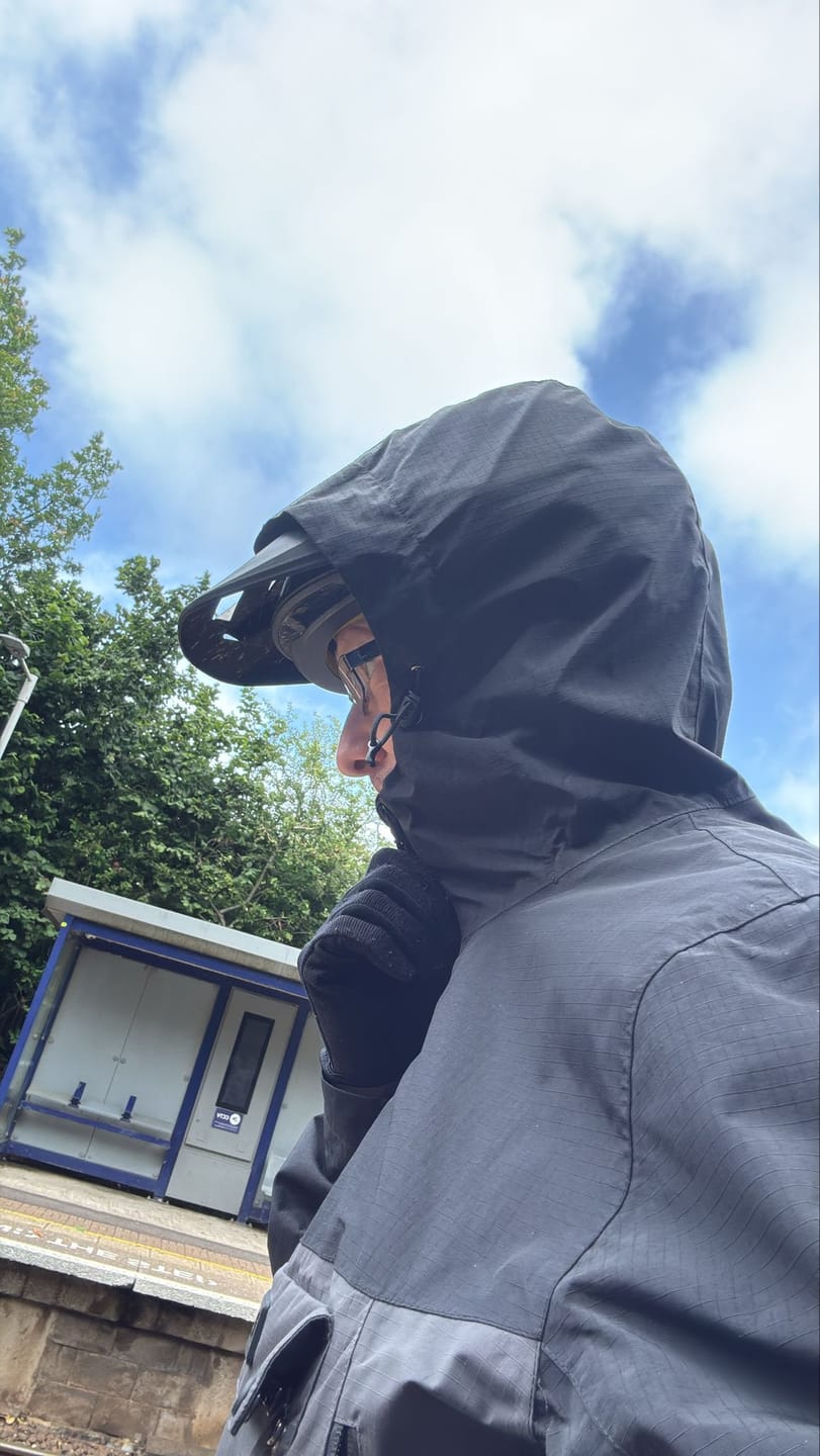 Customer photo review of Ripknot™ | Waterproof Anorak | Stealth Grey
