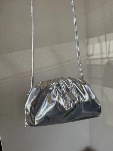 Customer photo review of Mila Poche metallic bag