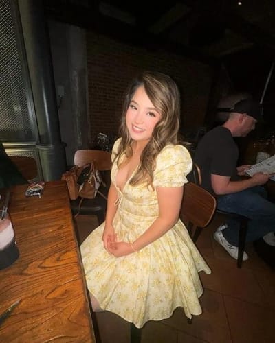 Customer photo review of Amani Mini Sundress - Floral Print