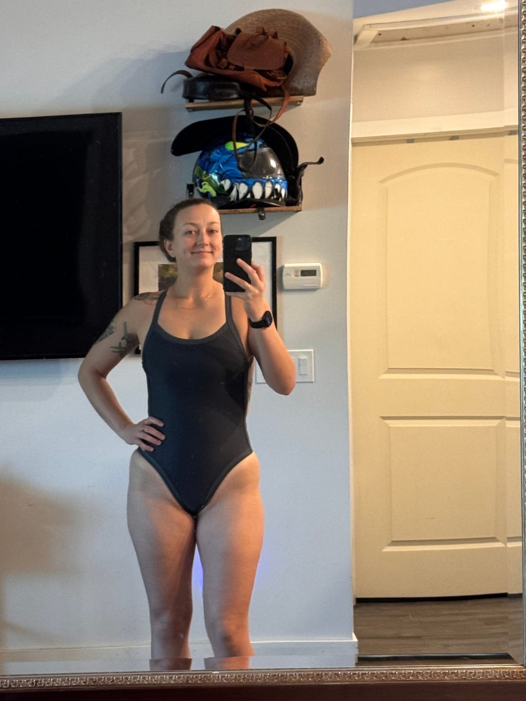 Customer photo review of Karma X Onepiece - Charcoal