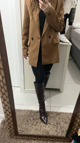 Customer photo review of Rider Knee-High Boots