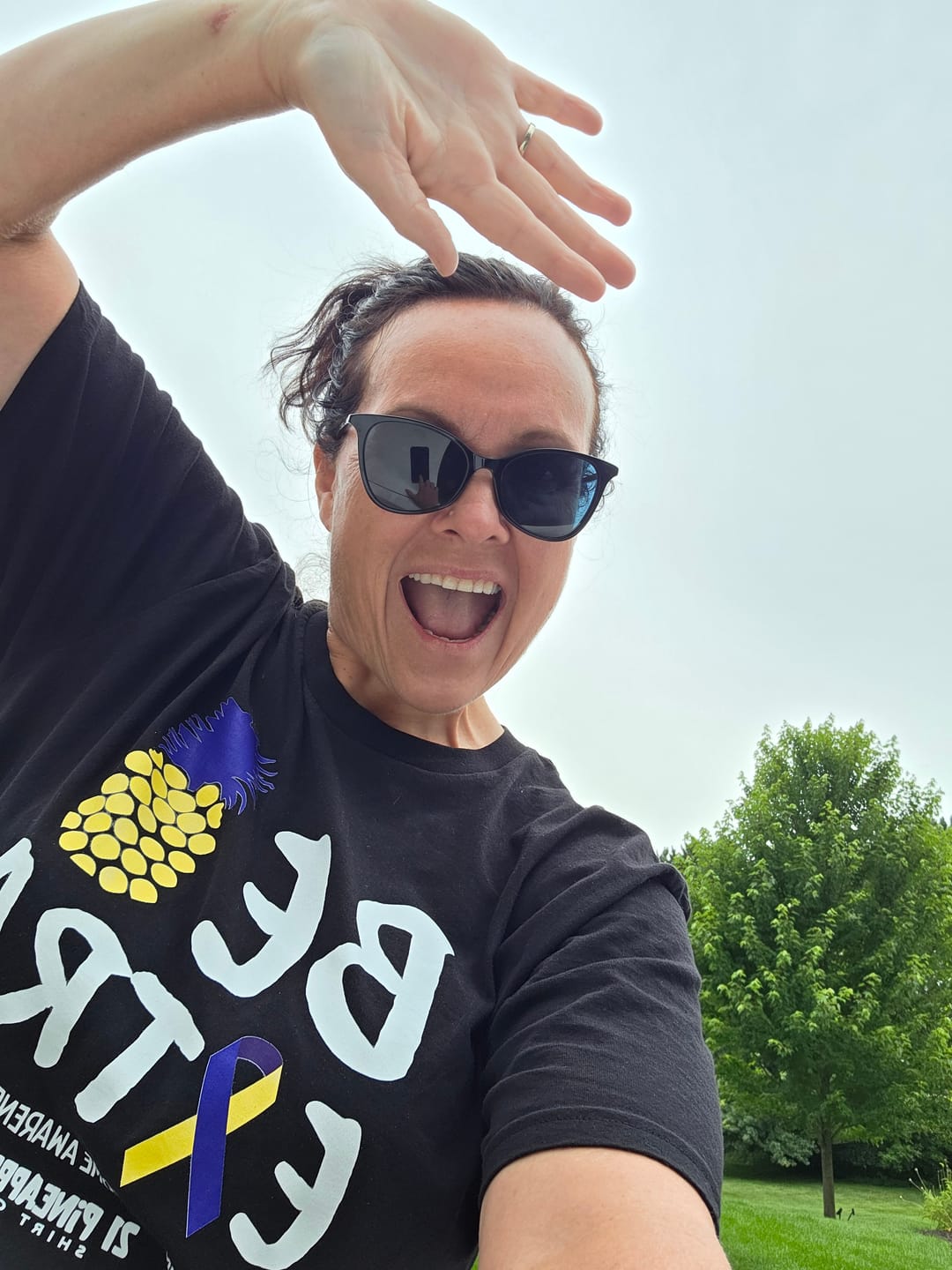 Customer photo review of Be Extra Tee