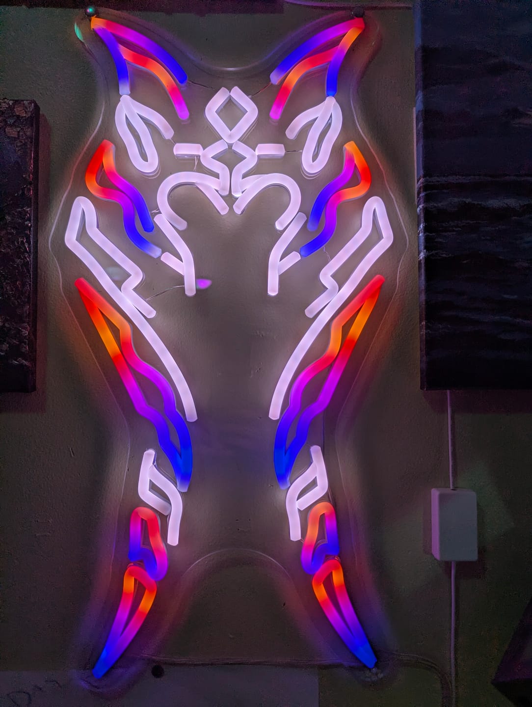 Customer photo review of Star Wars Led Neon Sign Ahsoka Tano Anime