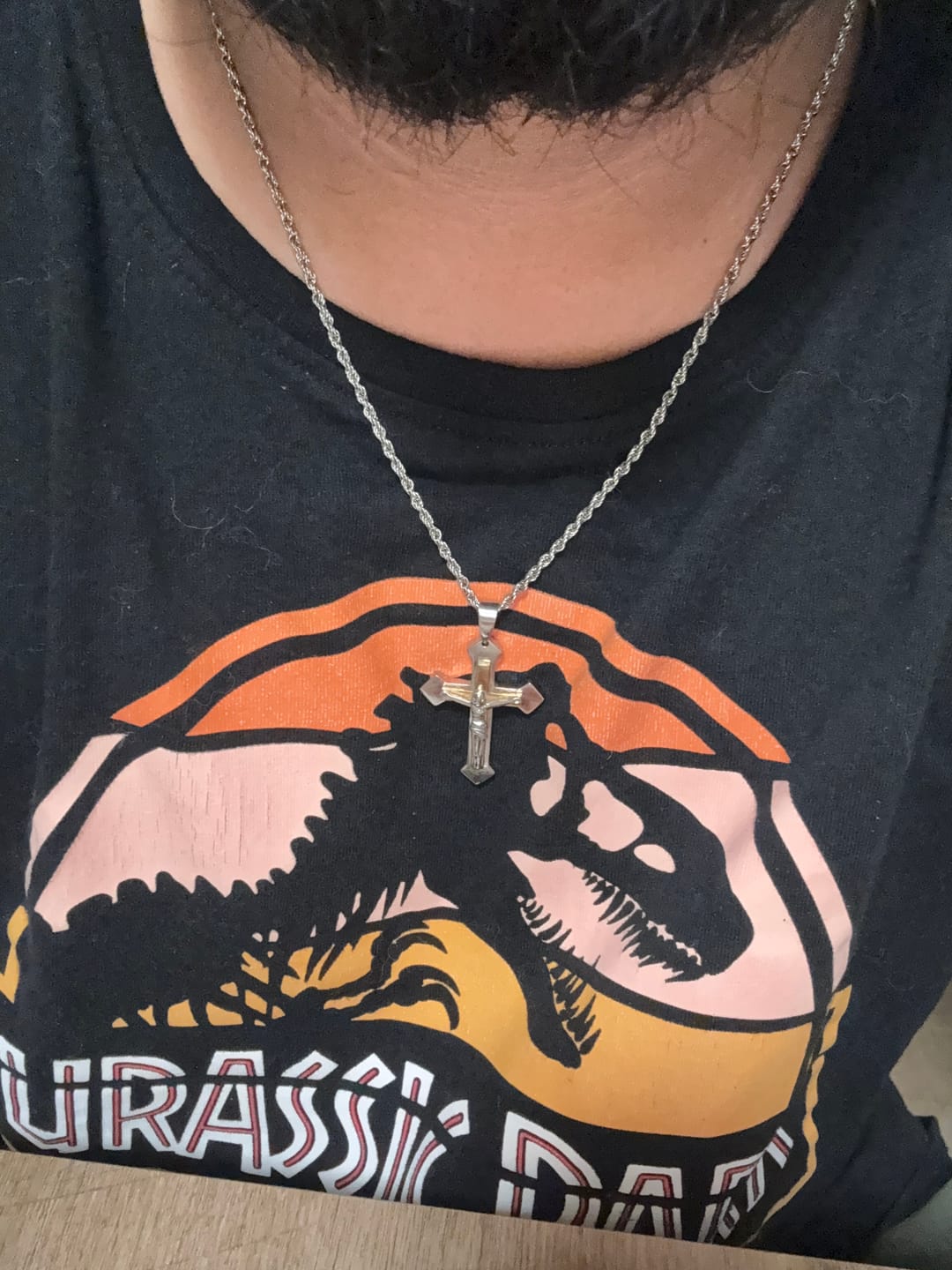 Customer photo review of STAINLESS STEEL ROPE CHAIN