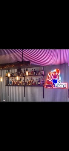 Customer photo review of Custom Neon Sign