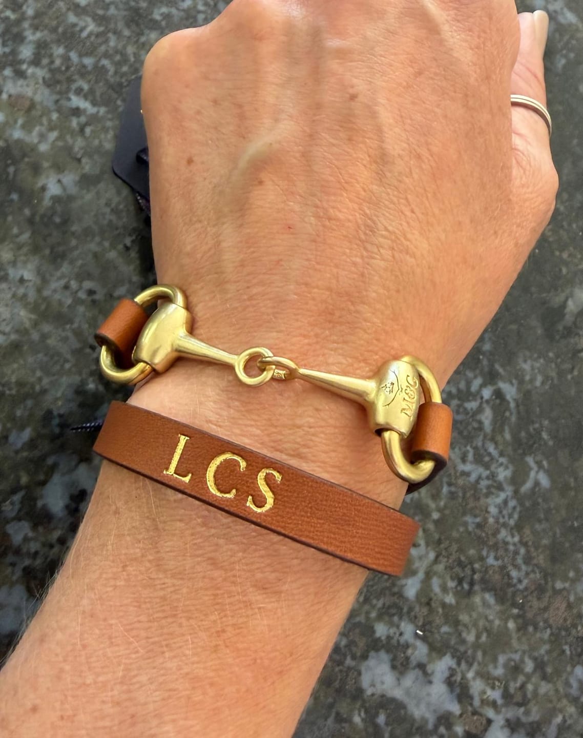 Customer photo review of Badminton bracelet