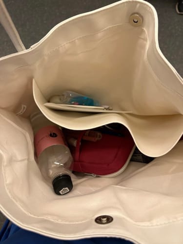 Customer photo review of Céleste Aura Tote