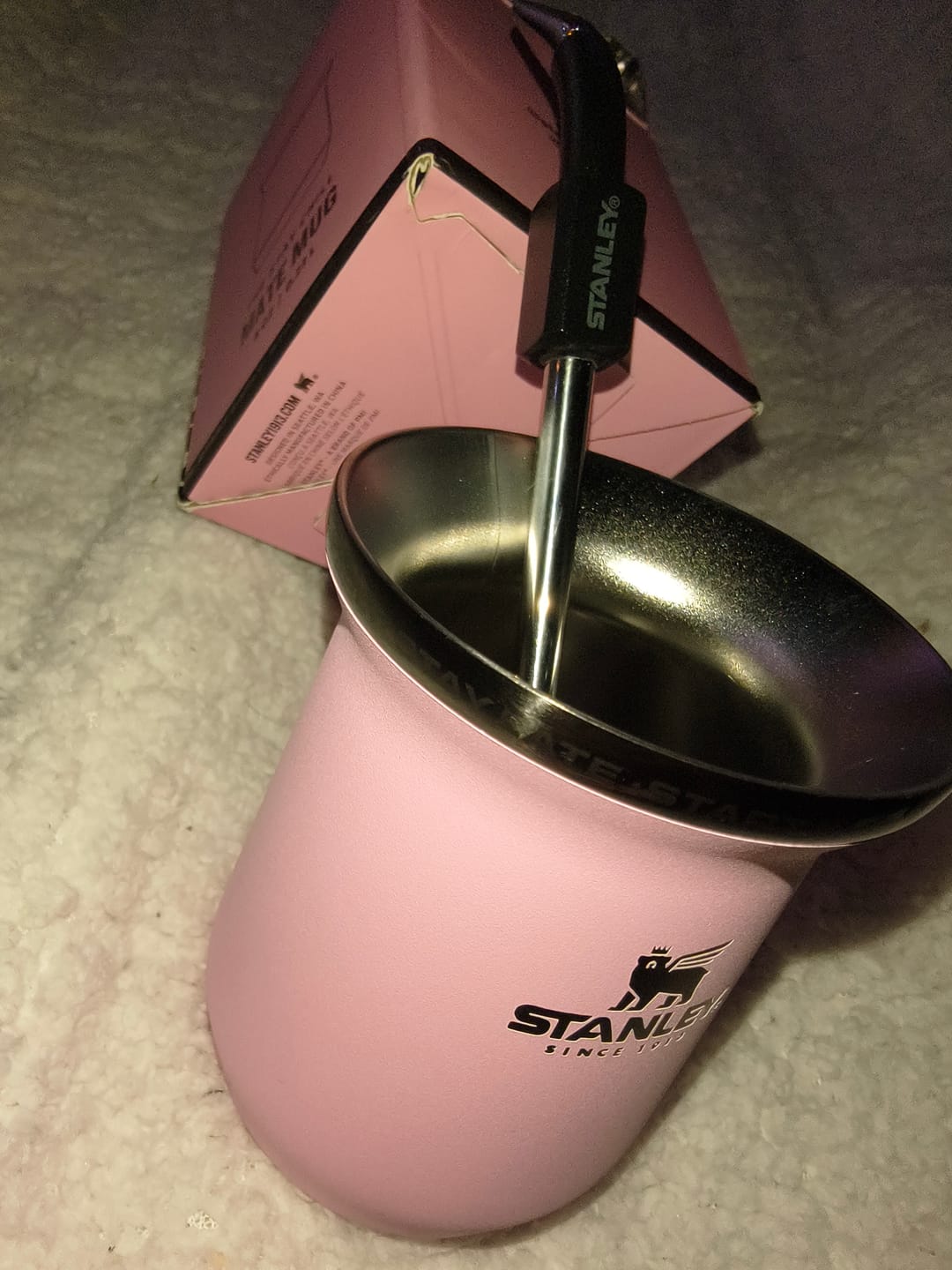 Customer photo review of Mate Stanley Pink 236 ml MESSI X STANLEY 1913