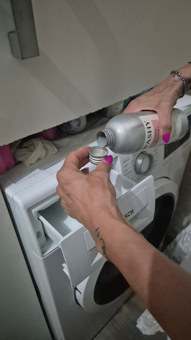 Customer photo review of COTONE D'AURORA BUCATO 500 ML + ESSENZA 100 ML