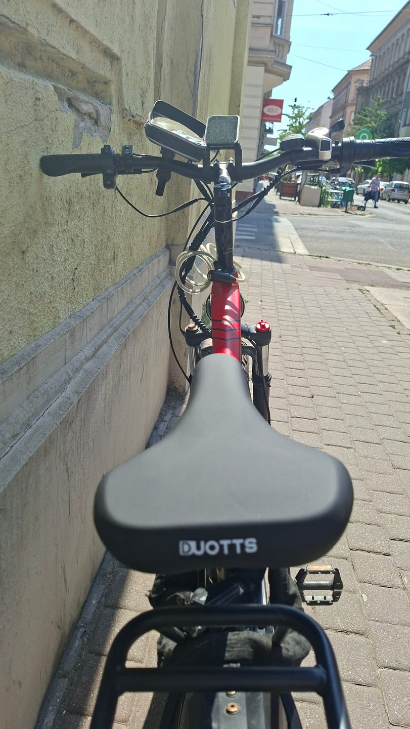 Customer photo review of DUOTTS E-bike Saddle