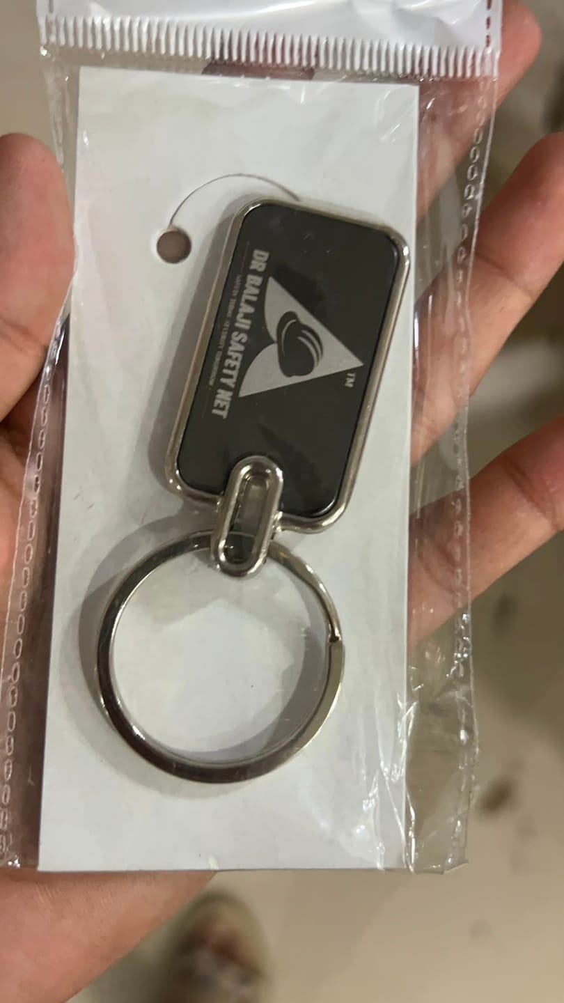 Customer photo review of Premium Metal Keychain | Best for Corporate Gifting | PrintMine.in