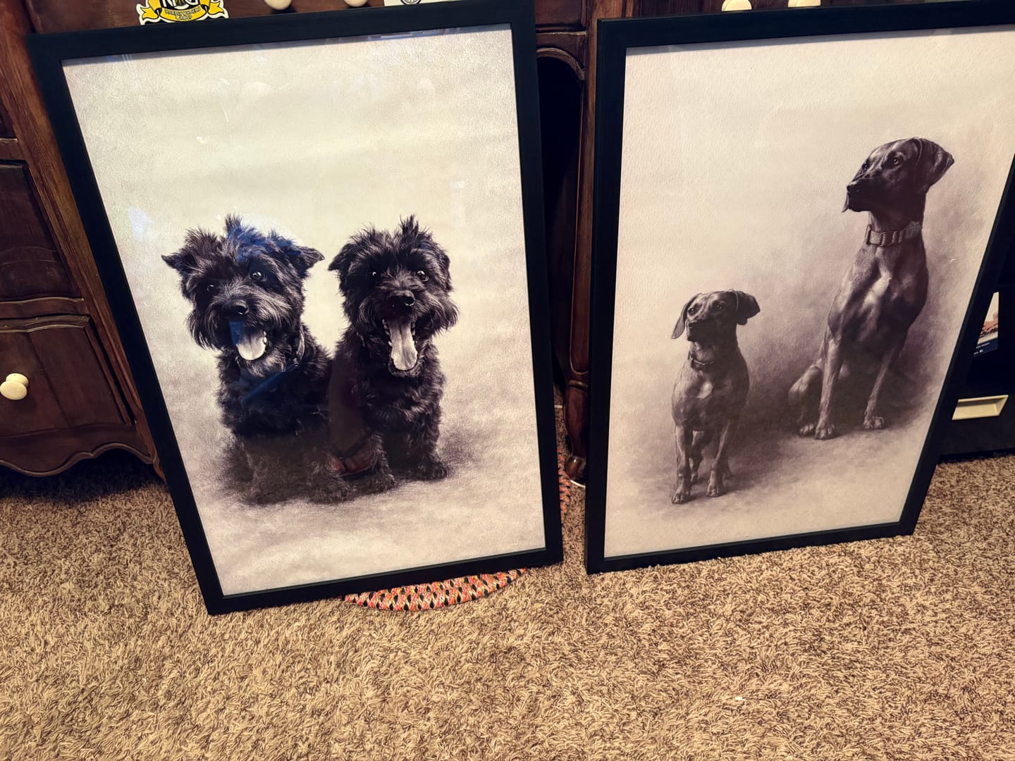 Customer photo review of Charcoal - Personalized Poster