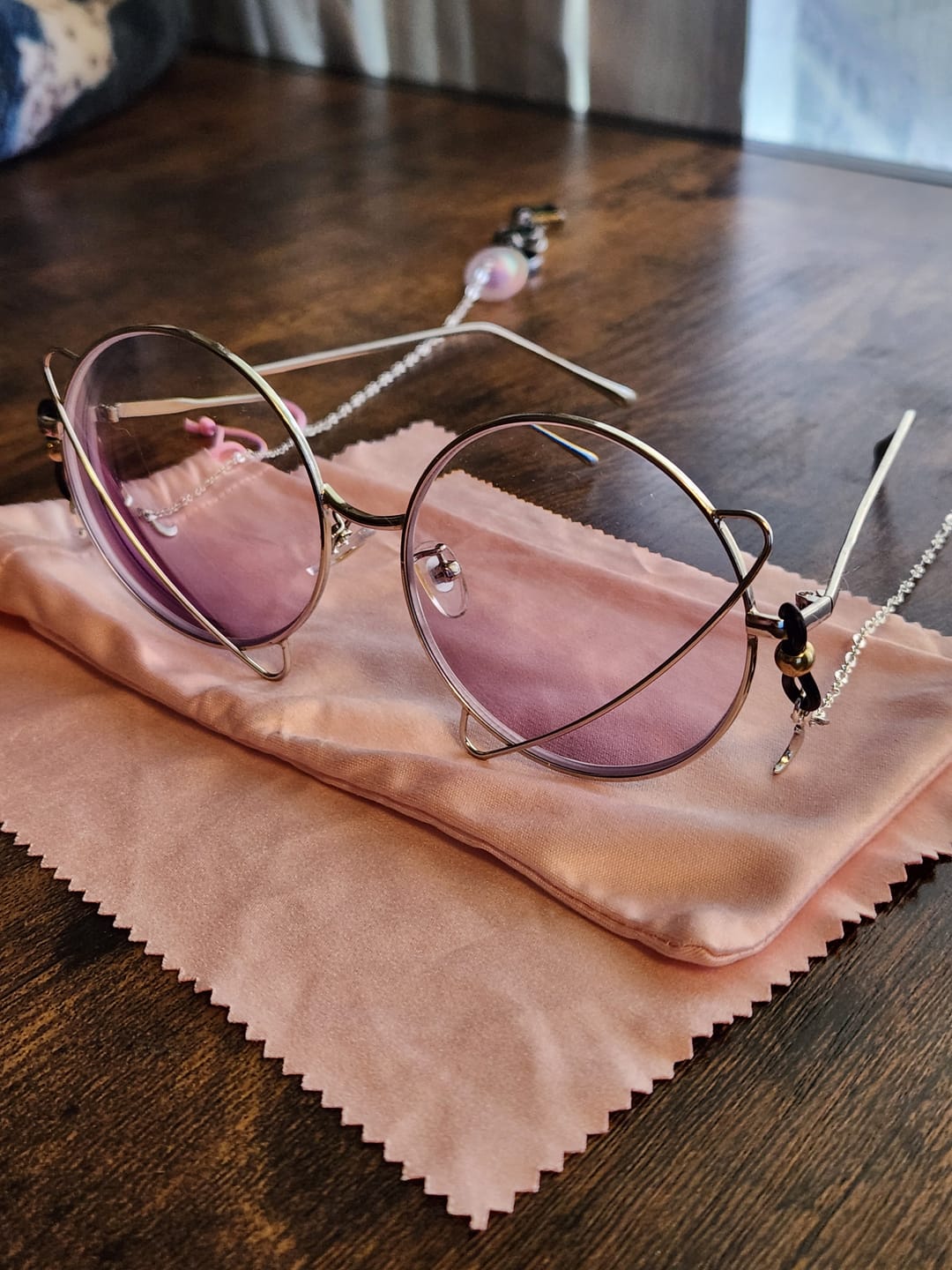 Customer photo review of Cosmic Eyeglasses