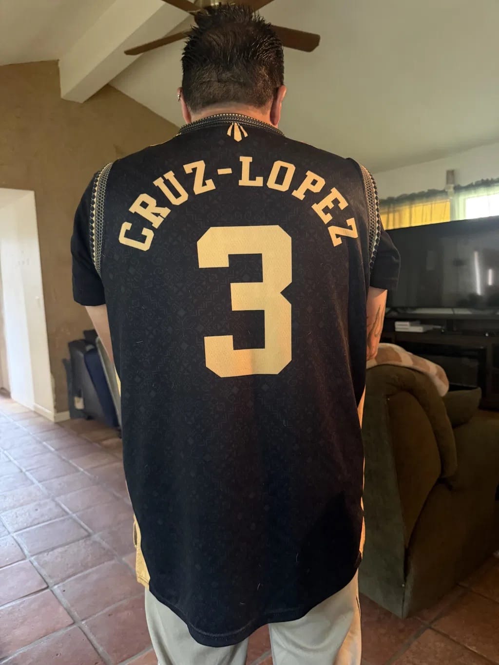 Customer photo review of Philippines 'Luzviminda' Custom Basketball Jersey