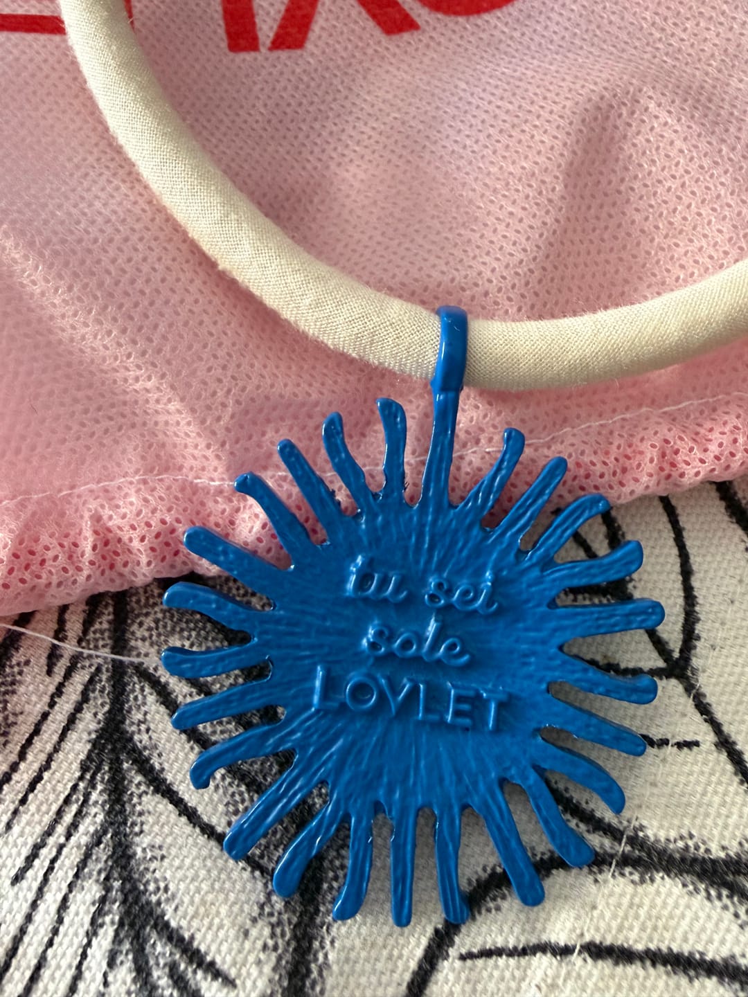 Customer photo review of CORDONCINO LINO FUXIA