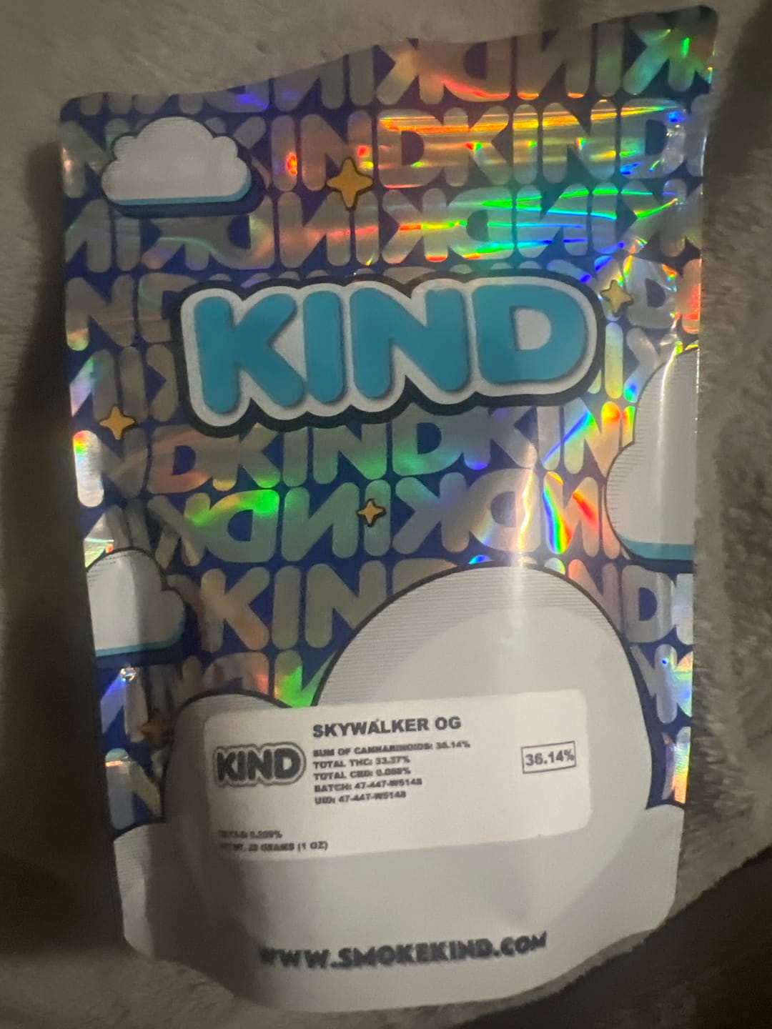 Customer photo review of Skywalker OG - 28 Grams - Indica