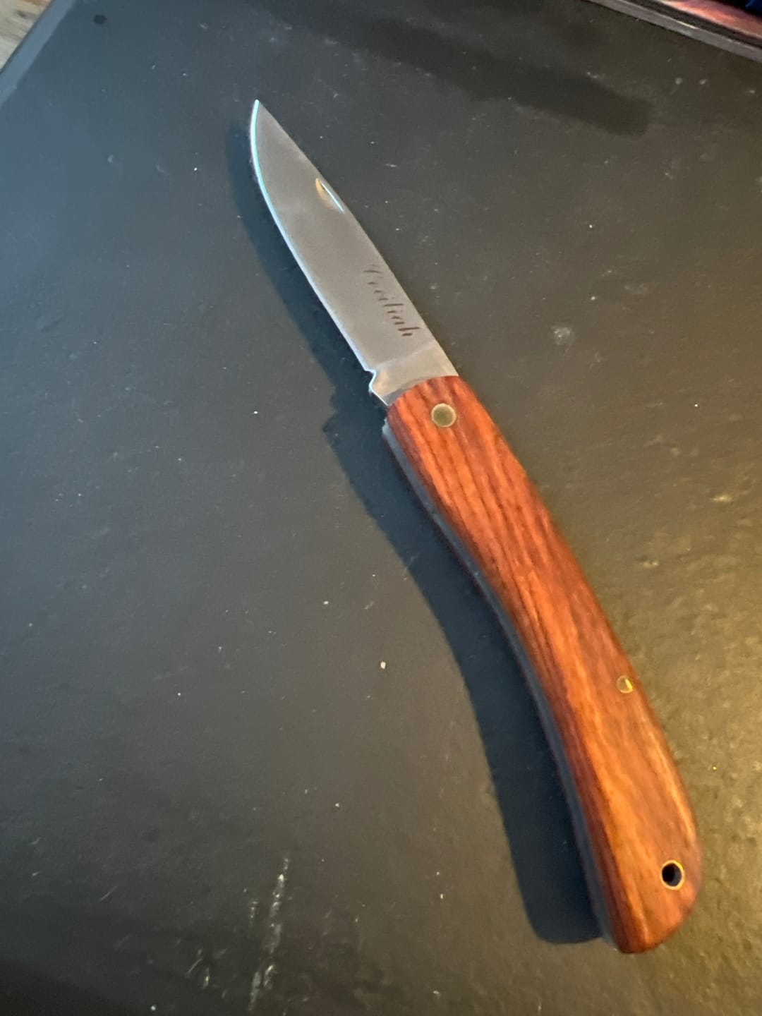 Customer photo review of Mystery Folding Knife