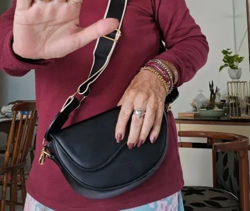 Customer photo review of Phoebe Vintage Handbag