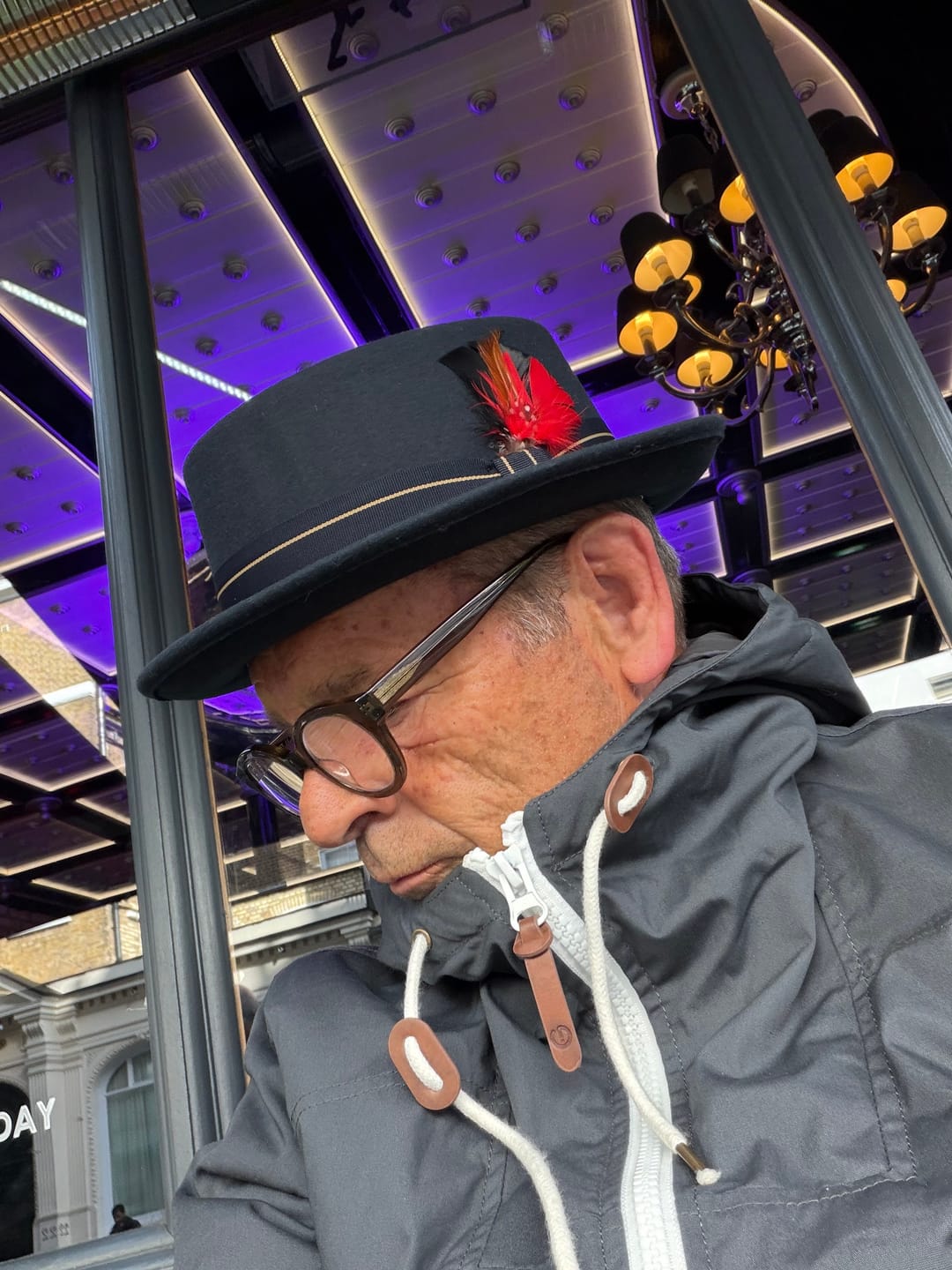 Customer photo review of Round Porkpie Hat